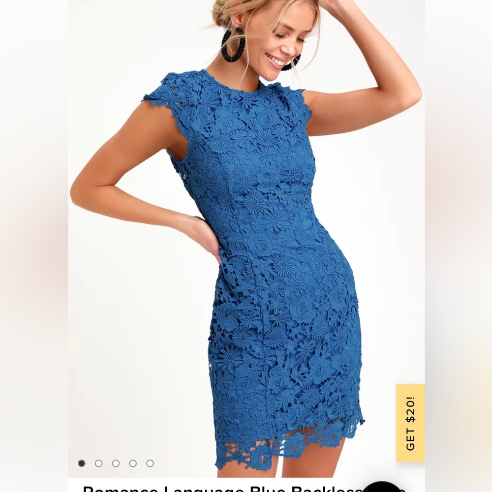 Beautiful blue dress, never worn